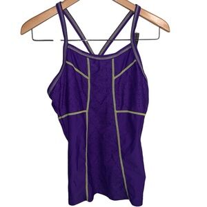Athleta Purple Swim Tankini